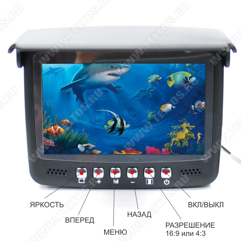 Камера для зимней рыбалки Fishcam plus 750+DVR