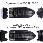 Jabo Teltos 2 эхолот, GPS автопилот, 20A